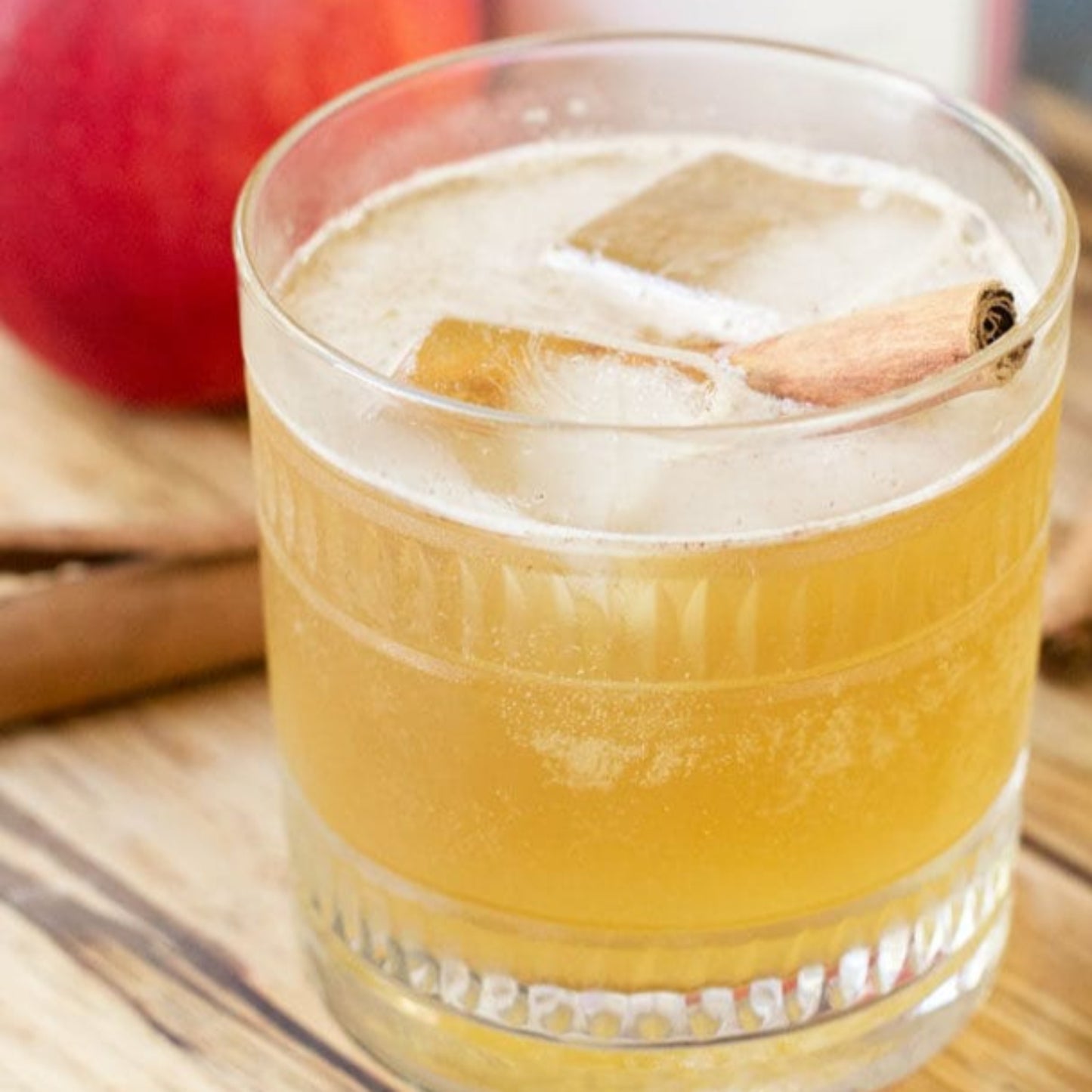 Bourbon Apple Fizz